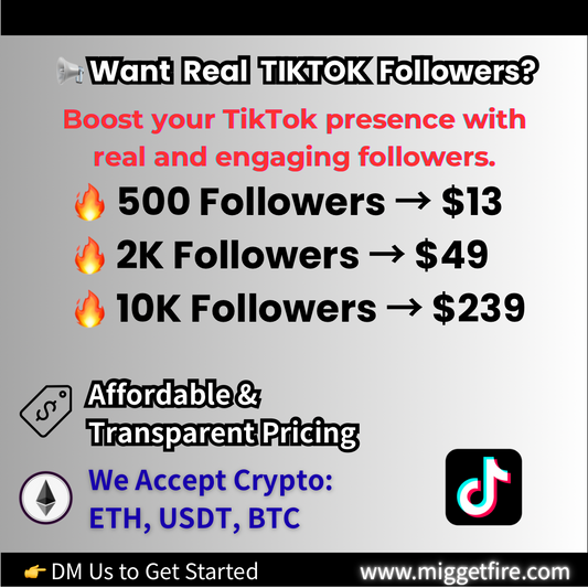 TikTok Followers – Real & Active Growth